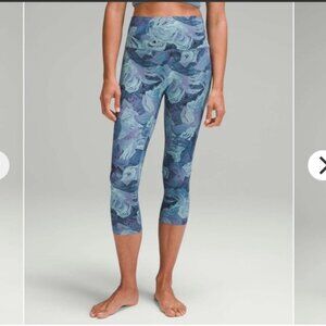 Lululemon Align High-Rise Crop 21" Stencil Dreams Multi Size 4
